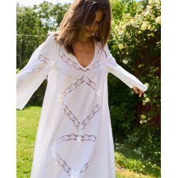 Sissel Edelbo - Agathe Kjole - Ecru - Onesize