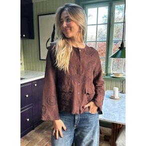 Sissel Edelbo - Ester Skjorte - Seal Brown