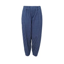 Black Colour - Ally Barrel Pant - Navy