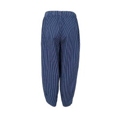 Black Colour - Ally Barrel Pant - Navy