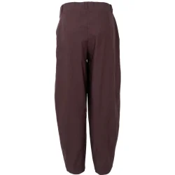 Black Colour - Beverly Barrel Bukser - Coffee