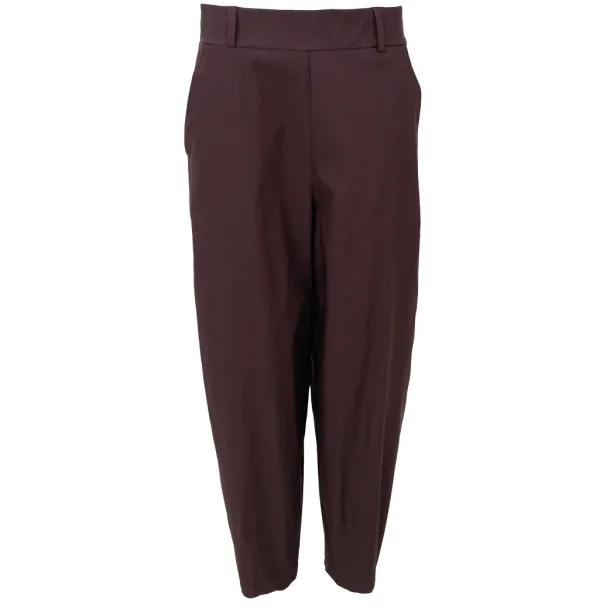 Black Colour - Beverly Barrel Bukser - Coffee