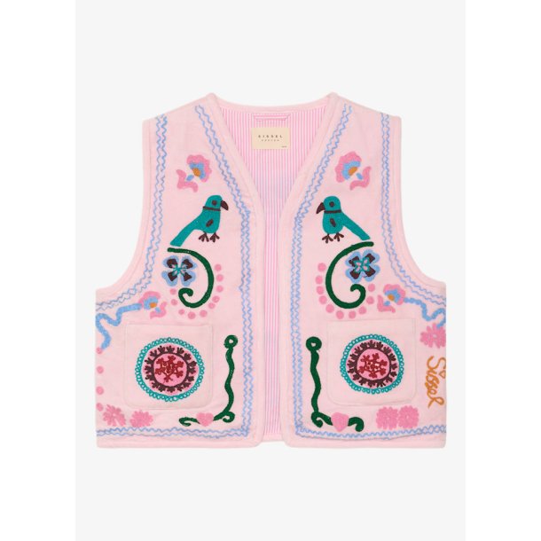 Sissel Edelbo - Caia Vest - Rose - Onesize