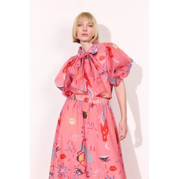 Hunkn - Carly Skjorte - Graffiti Art Print