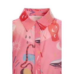 Hunkn - Carly Skjorte - Graffiti Art Print