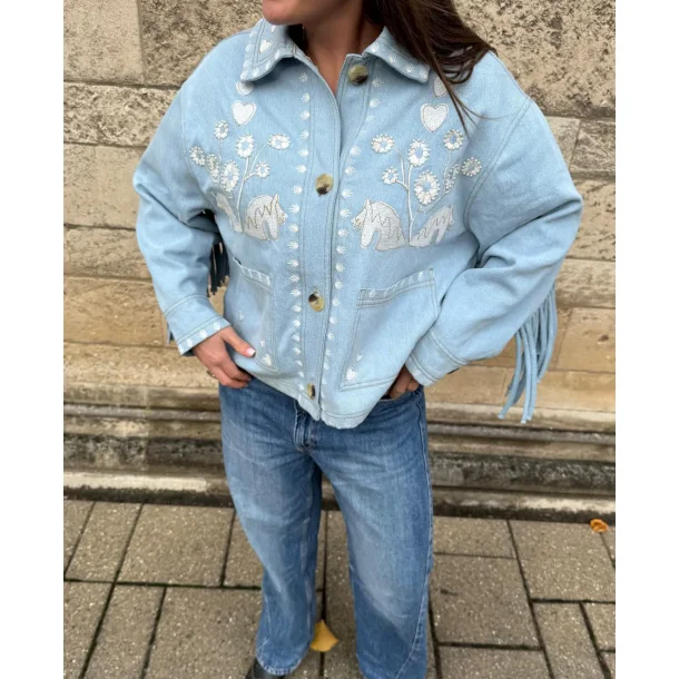 Sissel Edelbo - Christer Jakke - Denim - ONESIZE