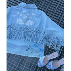 Sissel Edelbo - Christer Jakke - Denim - ONESIZE