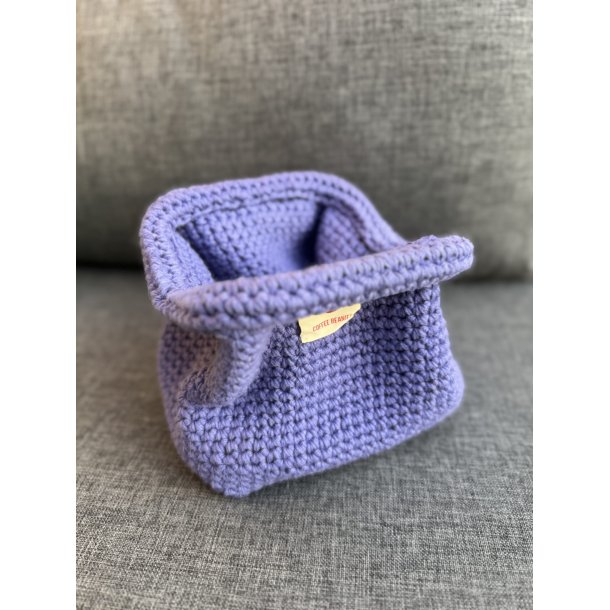 Coffee Beanies - Mini Clutch - Lavender - ONESIZE