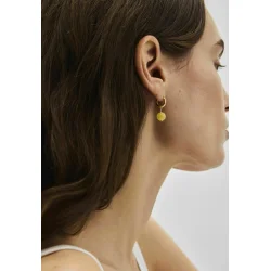 Pernille Corydon - Honey �reringe - 26 mm- Guld