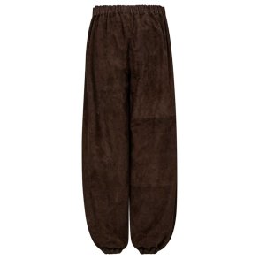Depeche - Alla Loose Suede Ballon Bukser - Dusty Brown