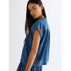 Wrangler - Drop Shoulder Skjorte - Mystic Tide