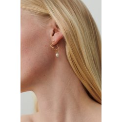 Pernille Corydon - Small Bay �reringe - Guld - 30mm