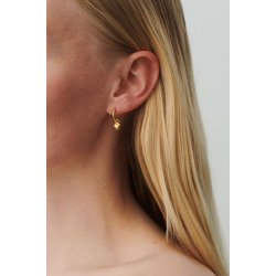 Pernille Corydon - Hearts Huggies - Slv - 10mm