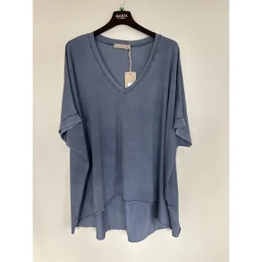 Marta - Eliska Tee - Blue - ONESIZE
