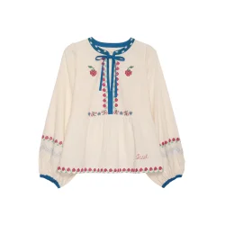 Sissel Edelbo - Falka Top - Off White - ONESIZE
