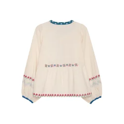 Sissel Edelbo - Falka Top - Off White - ONESIZE