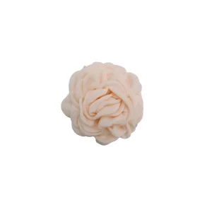 Black Colour - Villa Mega Flower - Hair Claw - Creme