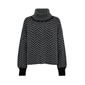 Gossia - Gina Sweater - Black Grey Mix