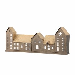 Bloomingville - Noeli Fyrfadsstage - Guld Metal - Onesize