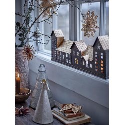 Bloomingville - Noeli Fyrfadsstage - Guld Metal - Onesize