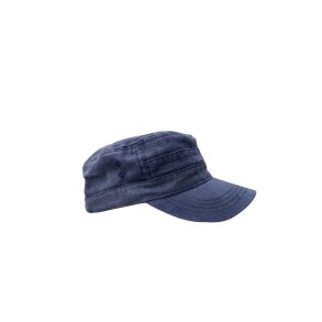 Black Colour - Glenna Cap - Navy - ONESIZE