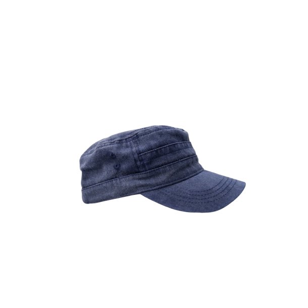 Black Colour - Glenna Cap - Navy - ONESIZE