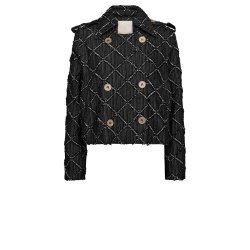 Gossia - Angelie Jakke - Black/Off White