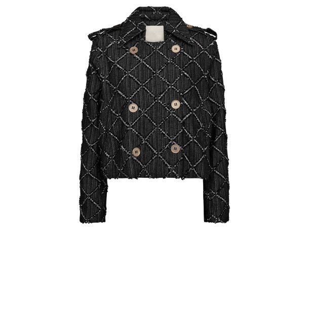 Gossia - Angelie Jakke - Black/Off White