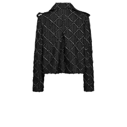 Gossia - Angelie Jakke - Black/Off White