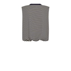 Gossia - Anisa Lu Tee - Navy/Off White