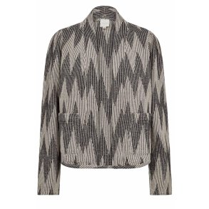 Gossia - Auguste Jakke - Grey Jacquard