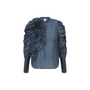 Gossia - Devine bluse - Dusty Blue