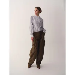 Gossia - Paloma Skjorte - Blue Stripes