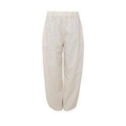 Black Colour - Aya Balloon Pant - Creme