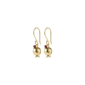 A Beautiful Story - Hush Garnet Earrings - ONESIZE