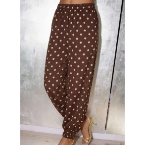 Sissel Edelbo - Iluna Bukser - Brown Dot