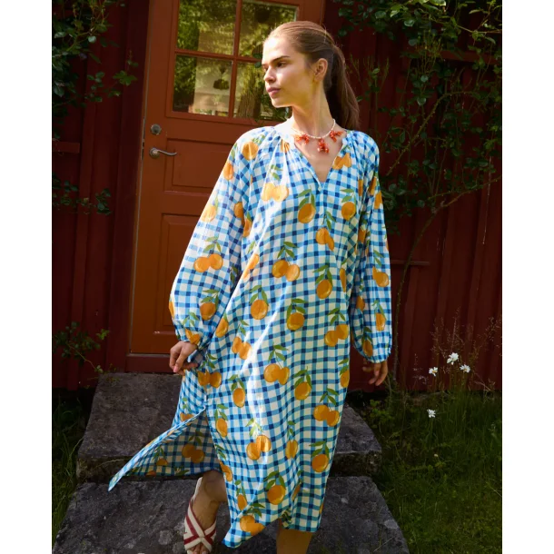 Sissel Edelbo - Lara Kjole - Blue Oranges - ONESIZE