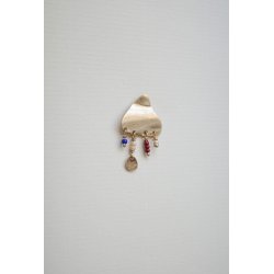 Boii - Letur Studs - Multi Gold