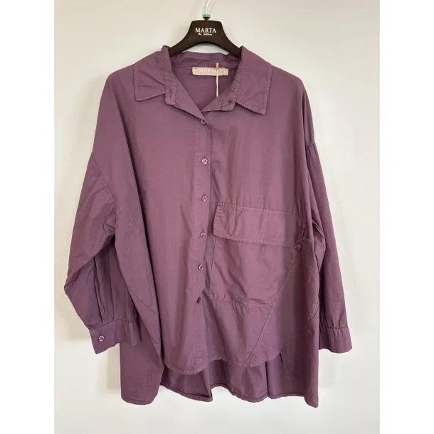 Marta - Lisindra Shirt - Bourgogne - ONESIZE