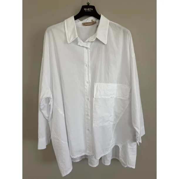 Marta - Lisindra Shirt - White - ONESIZE