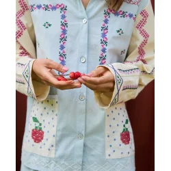 Sissel Edelbo - Louise Shirt - Baby Blue
