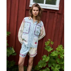 Sissel Edelbo - Louise Shirt - Baby Blue