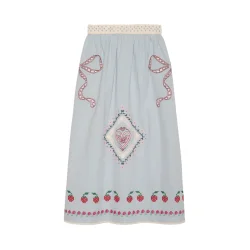 Sissel Edelbo Louise Skirt - Baby Blue