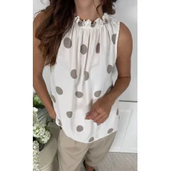 Marta - Lucina Top - Beige - ONESIZE