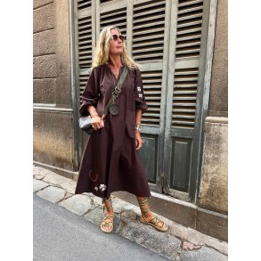 Wauw - The Good Luck Kjole - Chocolate Brown