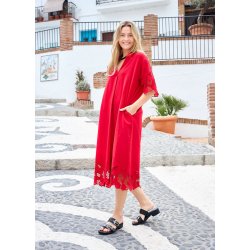 Black Colour - Madicken Kjole - Red