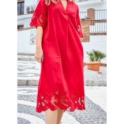 Black Colour - Madicken Kjole - Red