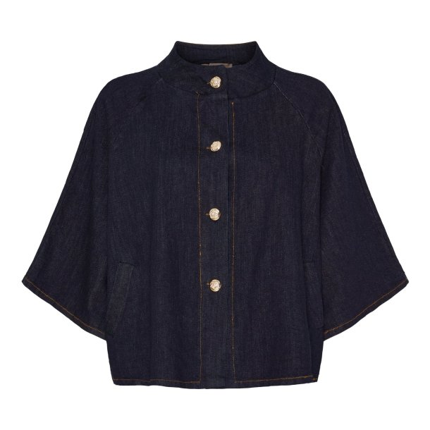 Marta - Arwen Jakke - Dark Blue - Onesize