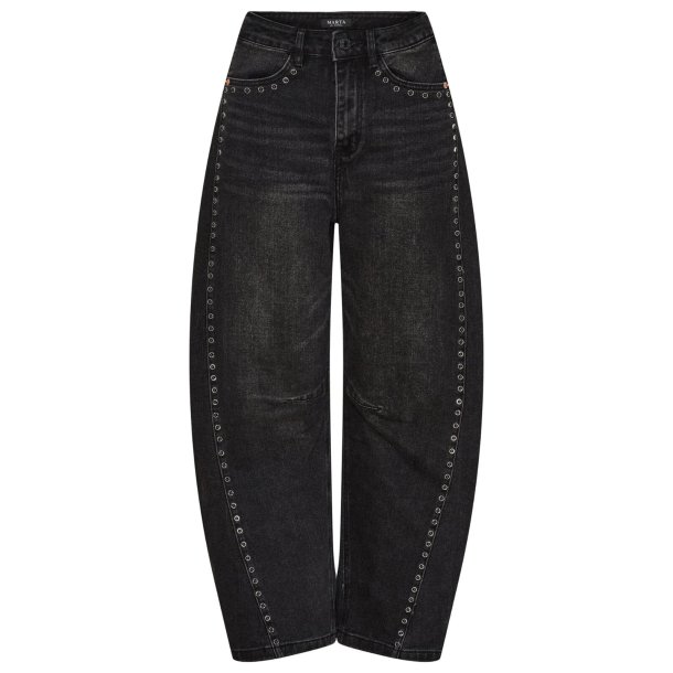 Marta - Bitten Jeans - Black 