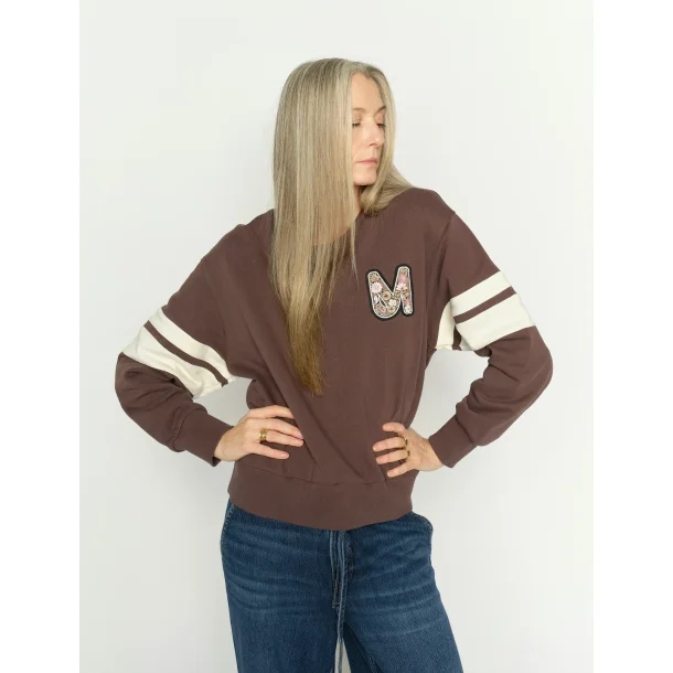 Mos Mosh - Loc� O - LS Sweatshirt - Coffee Quartz